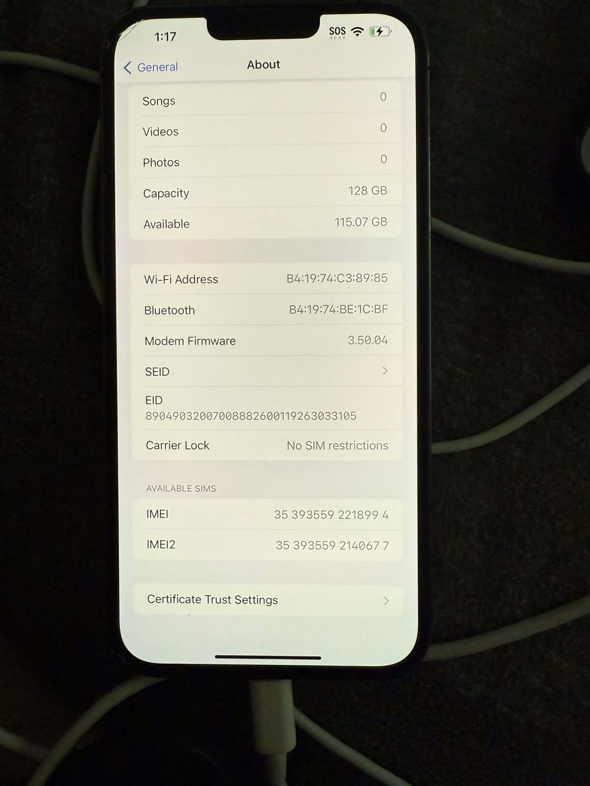 Iphone 13 pro max 128 GB UNLOCKED NO SIM RESTRICTIONS 3J25 - Xoxmos