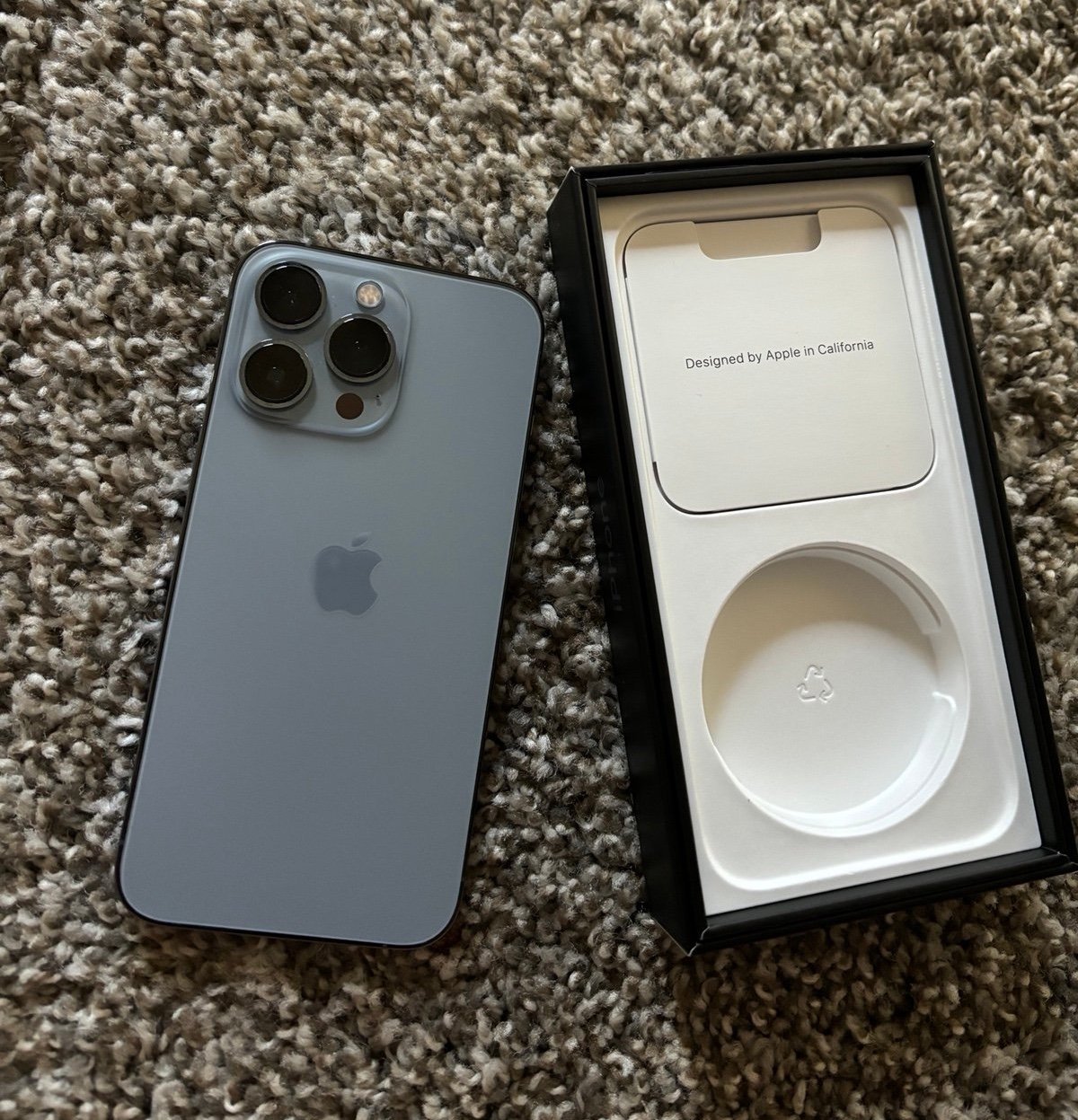 Apple iPhone 13 Pro 128 GB in Sierra Blue for Unlocked 1X56 - Xoxmos