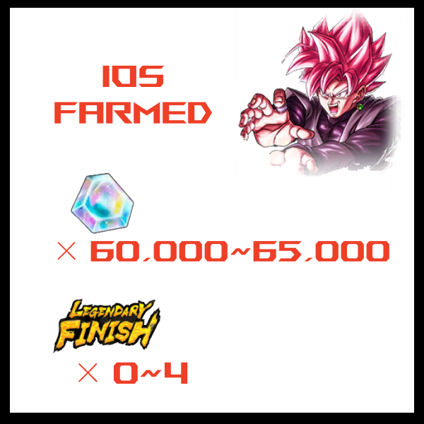 🔥 Dragon Ball Legends iOS Account | 60k Chrono Crystals | 0-4 LL Units | Story Cleared 🔥