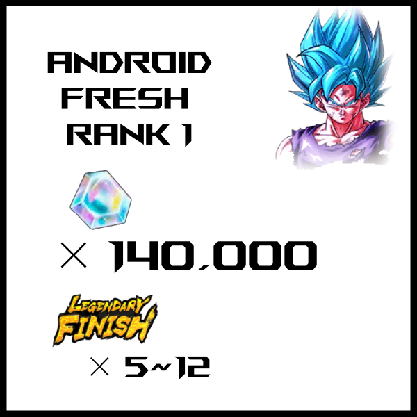 🔥 Dragon Ball Legends Android Account | Fresh Level 1 | 140k CC + 5-12 LL Units | Daily/Event Rewards Only 🔥