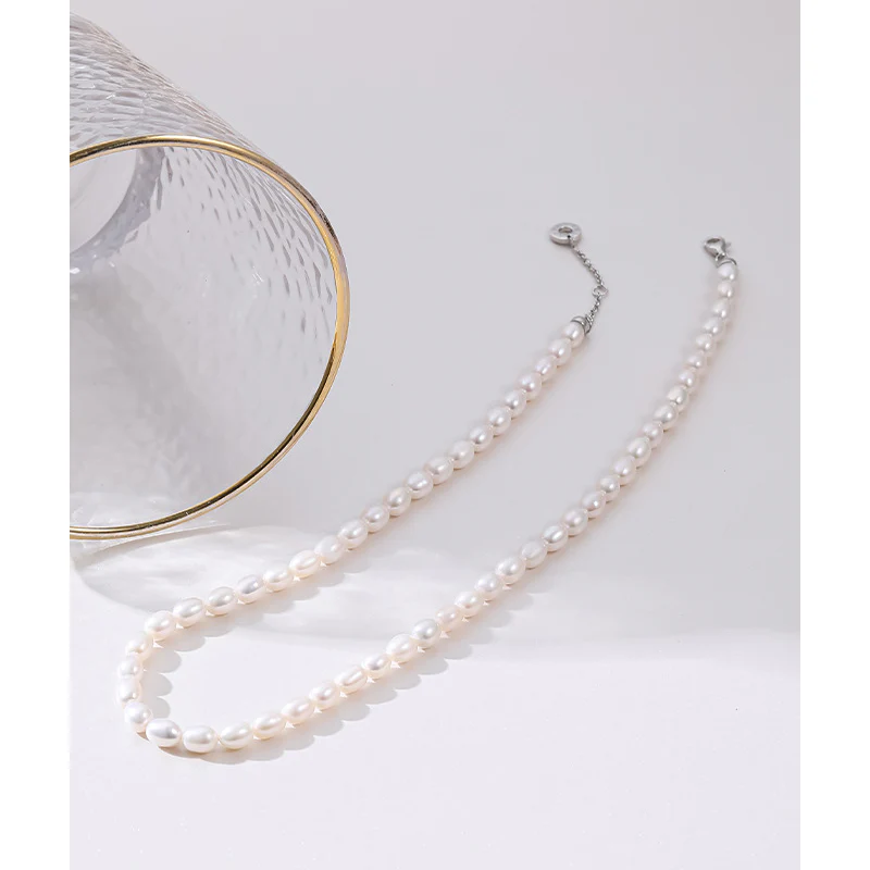 Classic Freshwater Pearl Beaded Necklace