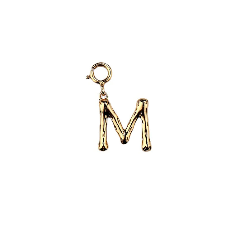 A to Z Gold Initial Pendant Necklace
