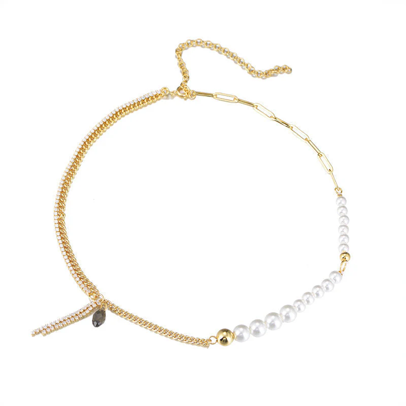 Layered Pearl Necklace