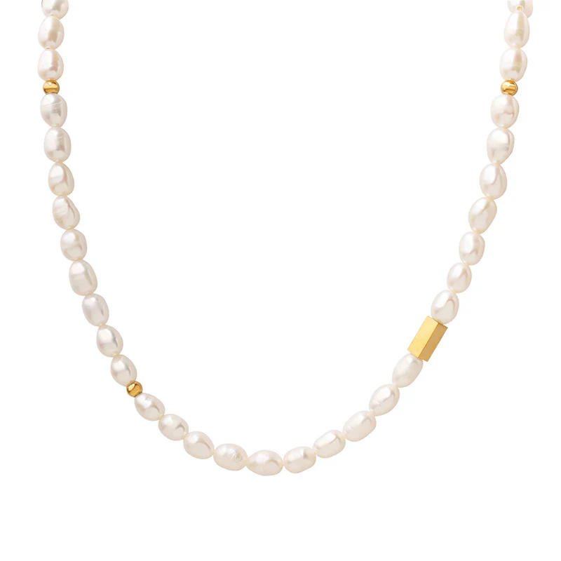 Classic French Style Freshwater Pearl Necklace