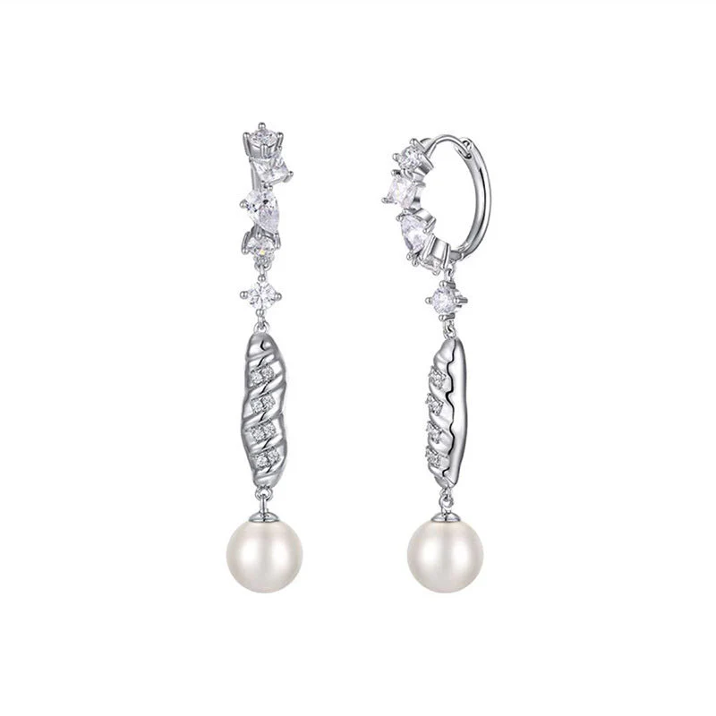 Buttered Bread Pearl Earring