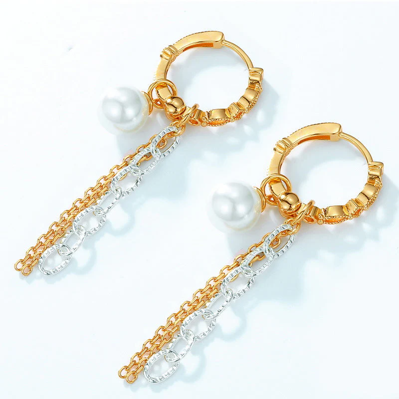 Detachable Pearl Earrings