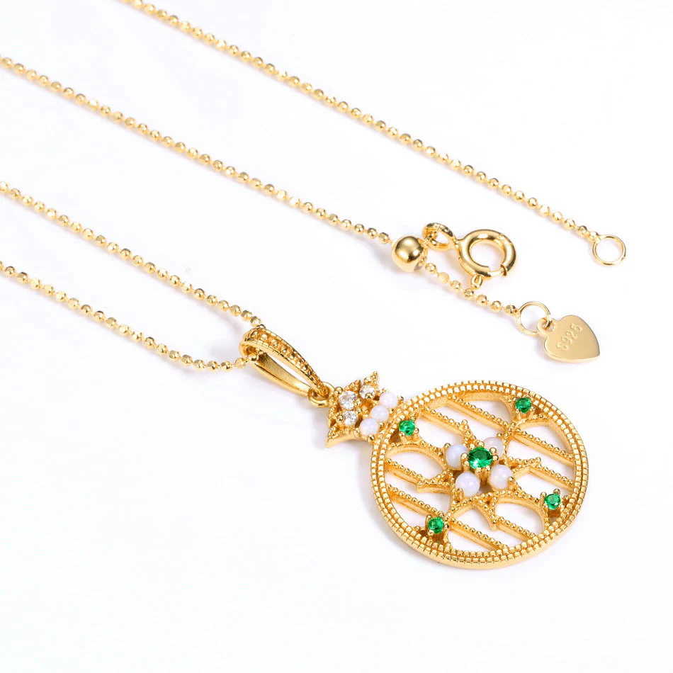 Pineapple Pearl Pendant