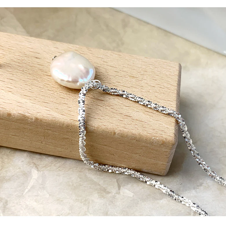 12mm Baroque Pearl Pendant Necklace