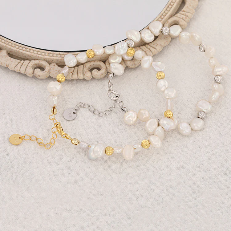 Natural Baroque Pearl Bracelet