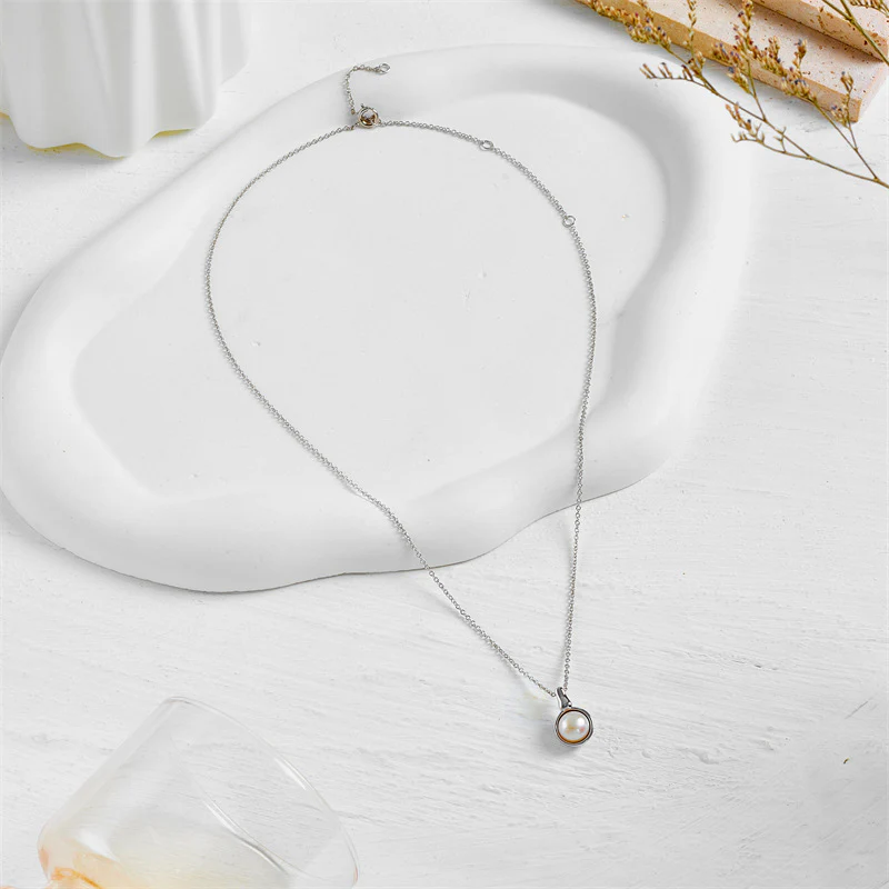 Pearl Enhancer Pendant Pearl Necklace