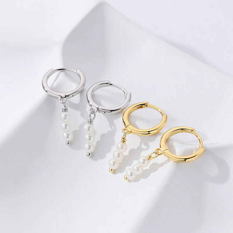 Vintage Tassel Pearl Earrings