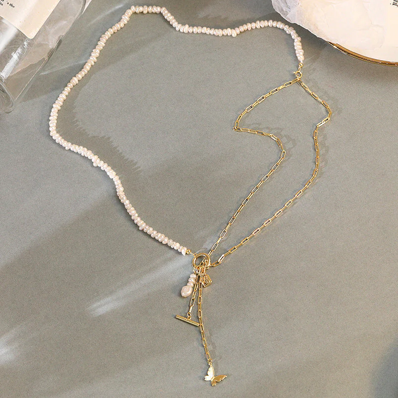 Dual Purpose Pearl Bracelet Necklace