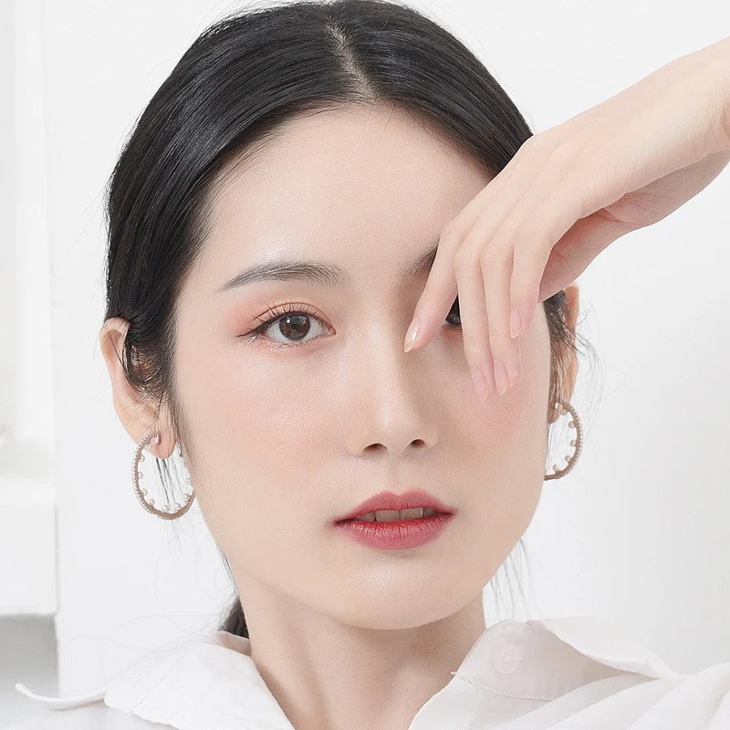 Silver Pearl Earring Hoops