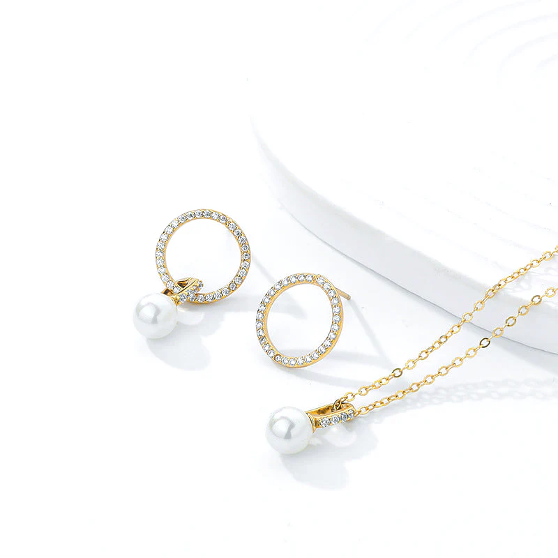 Detachable Dual Purpose Pearl Earrings