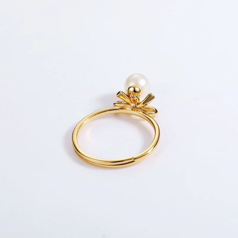 Pearl Bow Ring