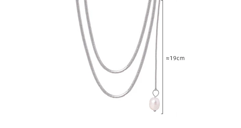 100cm Long Sweater Chain Freshwater Pearl Drop Necklace