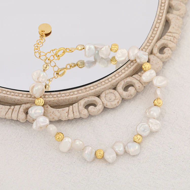 Natural Baroque Pearl Bracelet