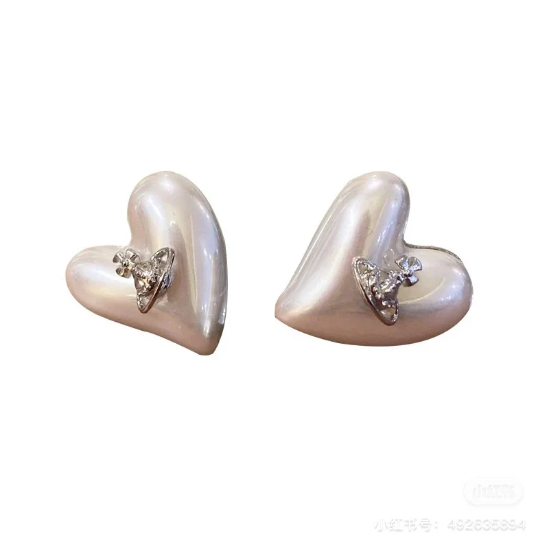 VIVI Heart Saturn Earrings | Best Replica Jewelry™