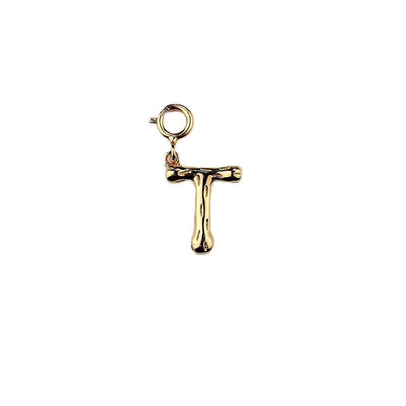 A to Z Gold Initial Pendant Necklace