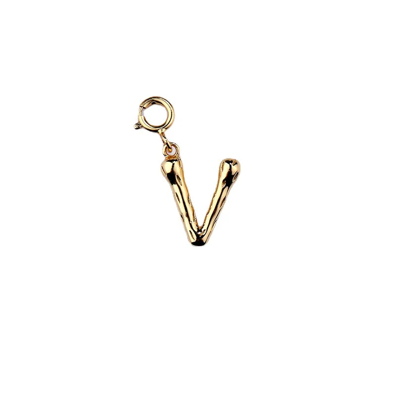 A to Z Gold Initial Pendant Necklace