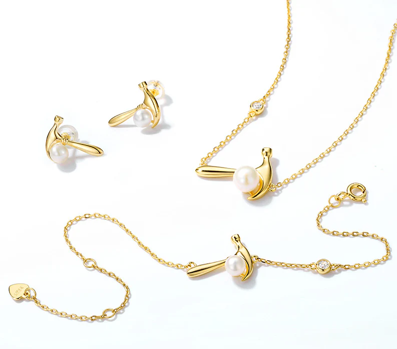 Hammer Pearl Bracelet