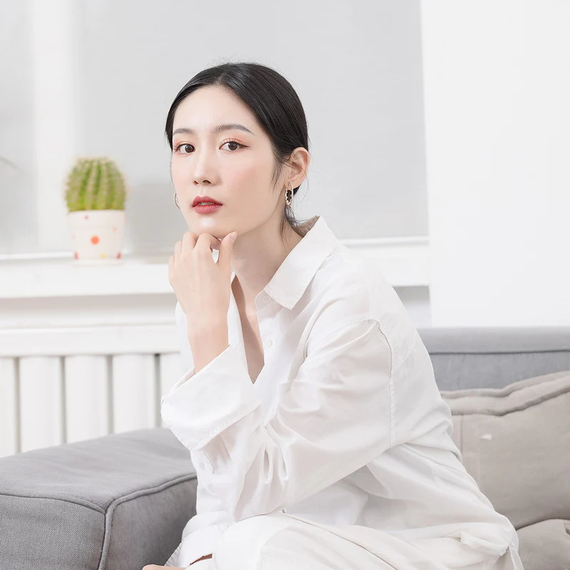 Silver Pearl Earring Hoops