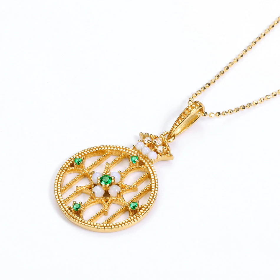 Pineapple Pearl Pendant