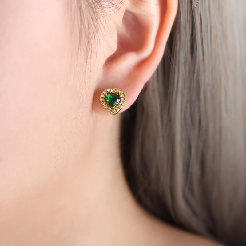 Pearl Necklace and Earring Set