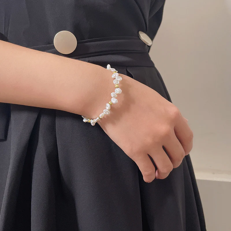 Natural Baroque Pearl Bracelet