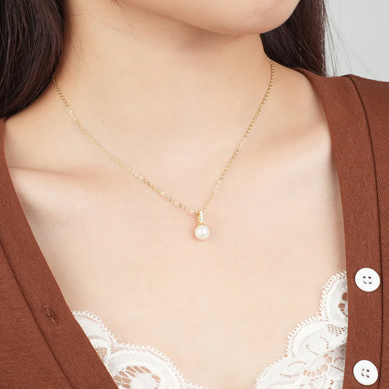 Detachable Dual Purpose Pearl Earrings