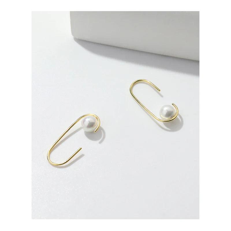 Paper Clip Earrings