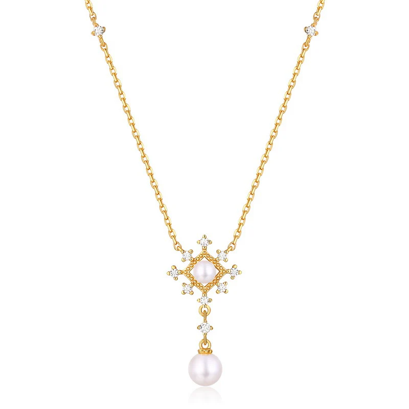 Vintage Court Style Pearl Necklace