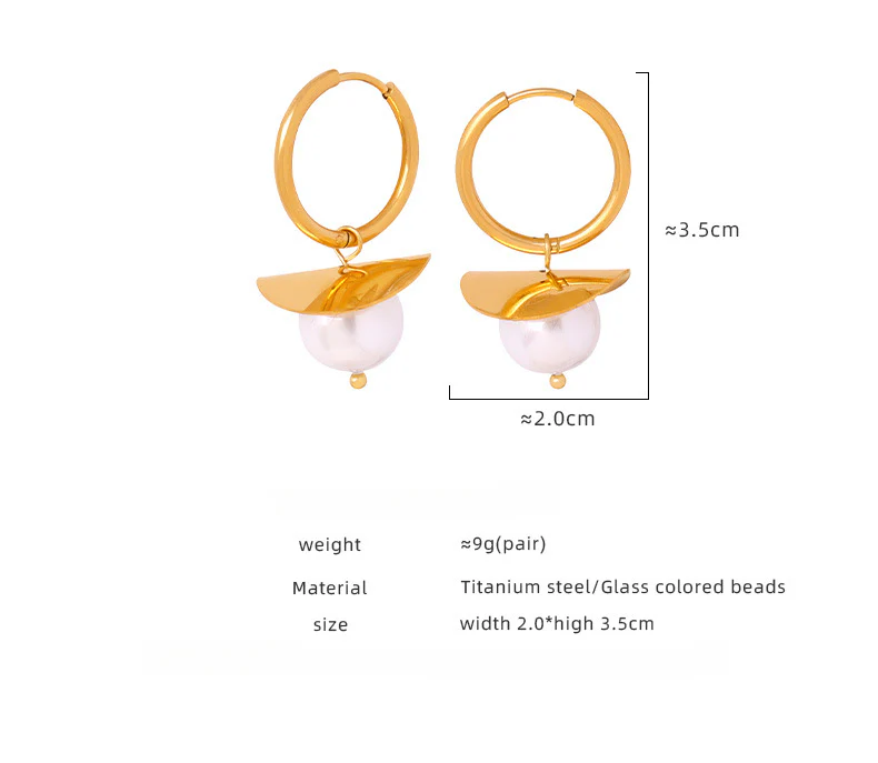 Personality Pearl Drop Earring