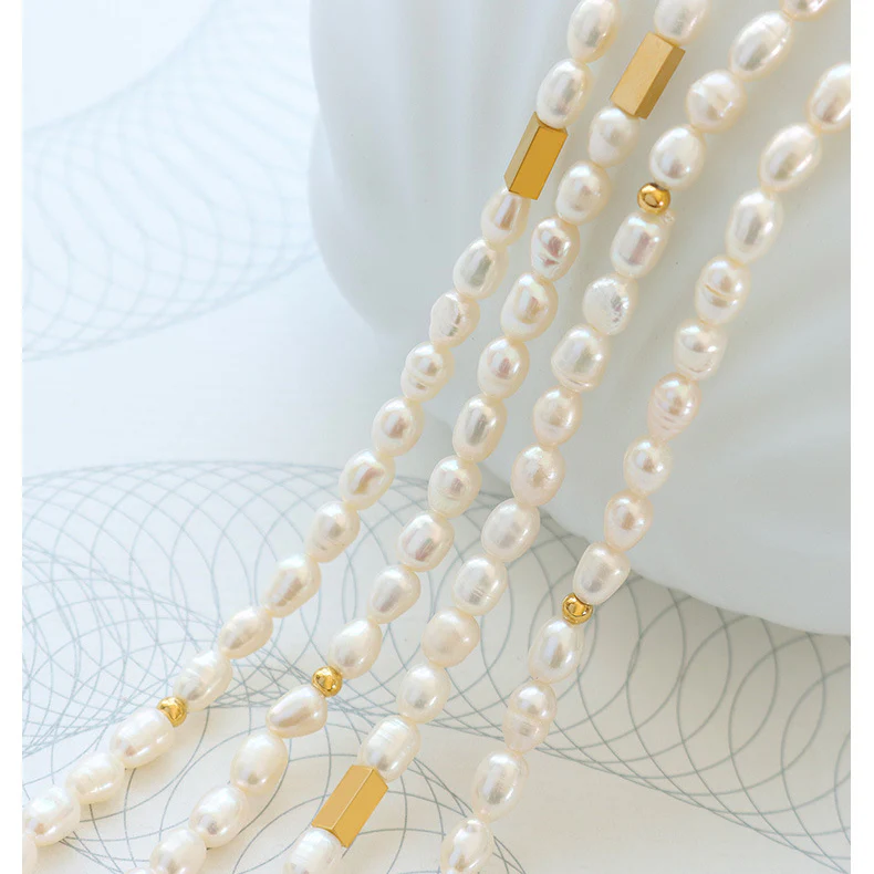 Classic French Style Freshwater Pearl Necklace
