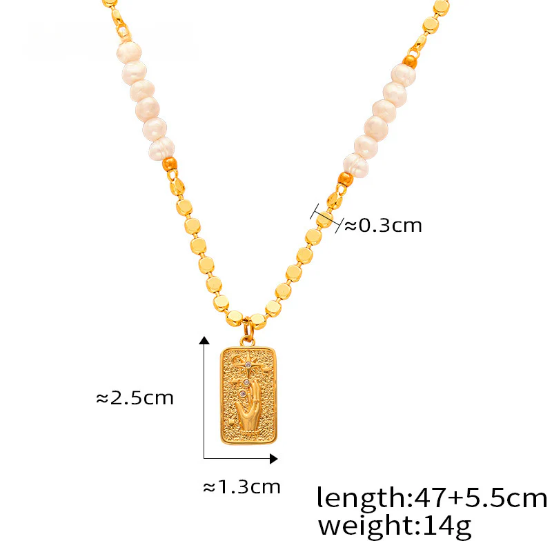 Tiger Eye Stone Agate Rose Star Moon Pendant Necklace