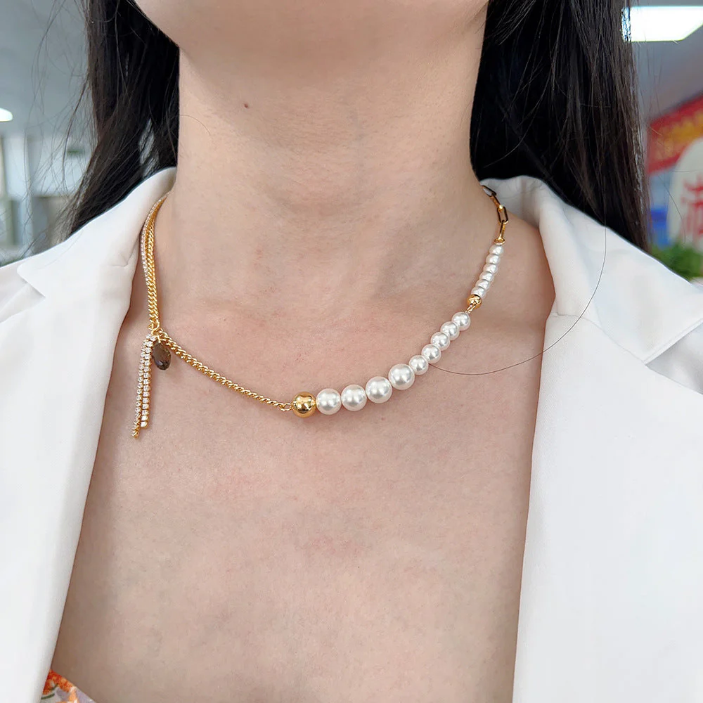 Layered Pearl Necklace