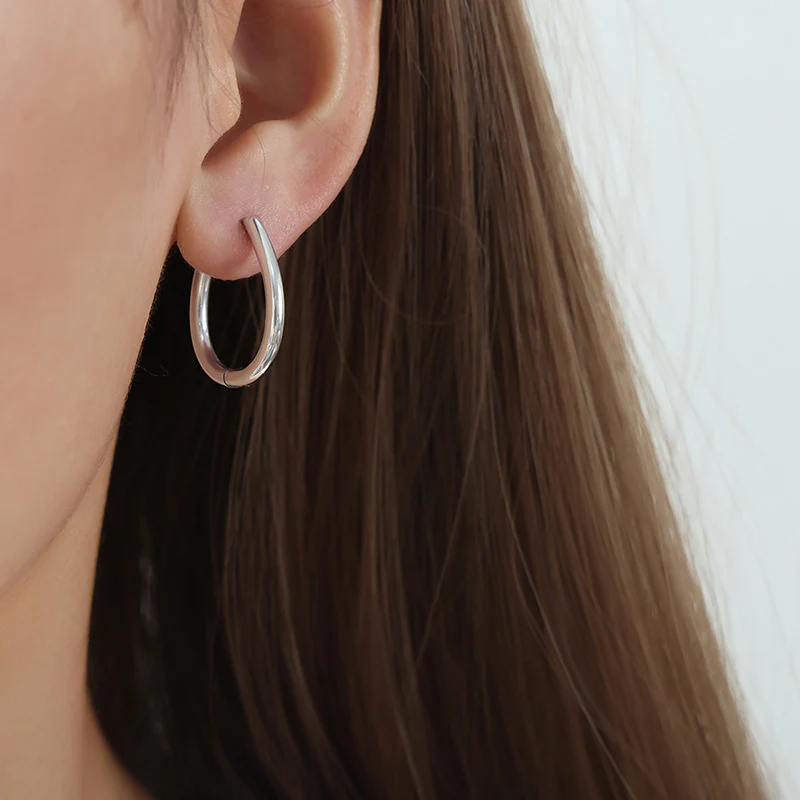 Two Wear Ways Hoop Dangle Pearl Earring