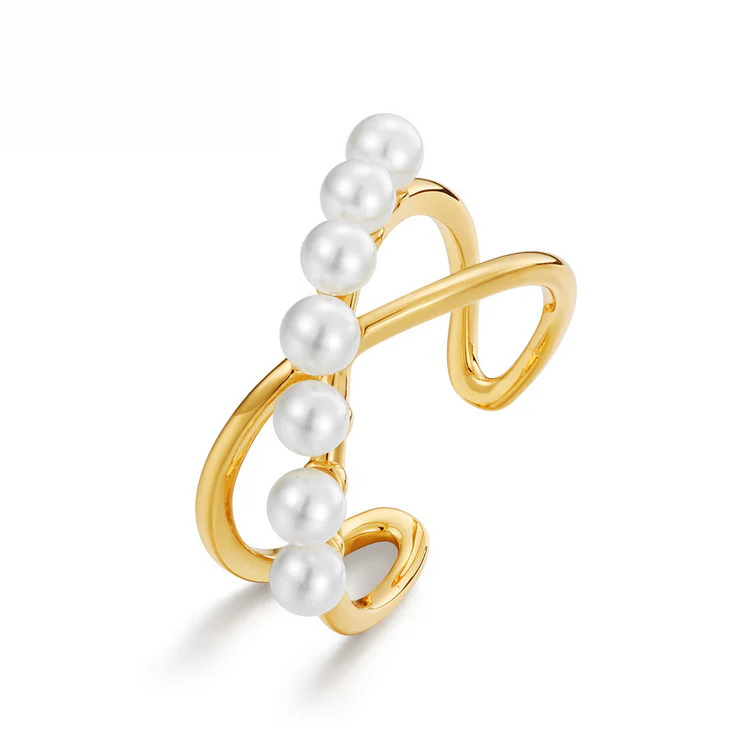 Infinity Pearl Ring
