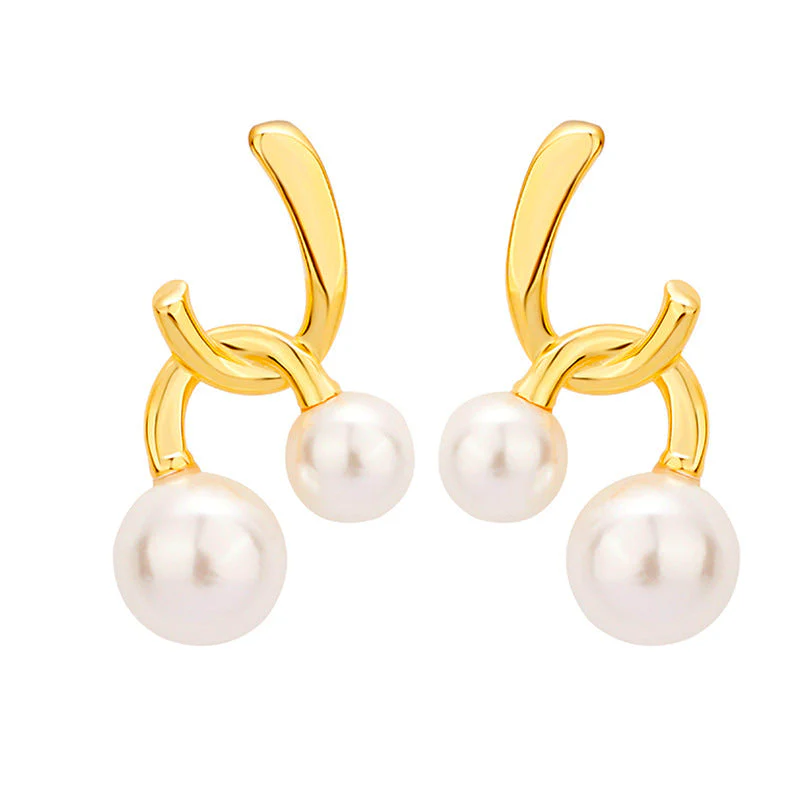 Intersect Swarovski Pearl Earrings