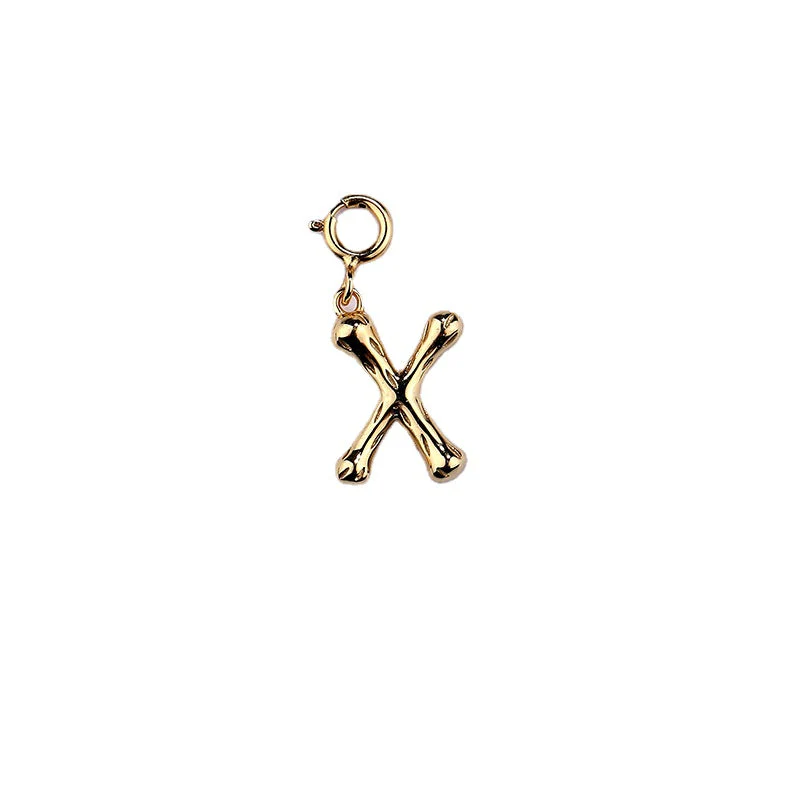 A to Z Gold Initial Pendant Necklace