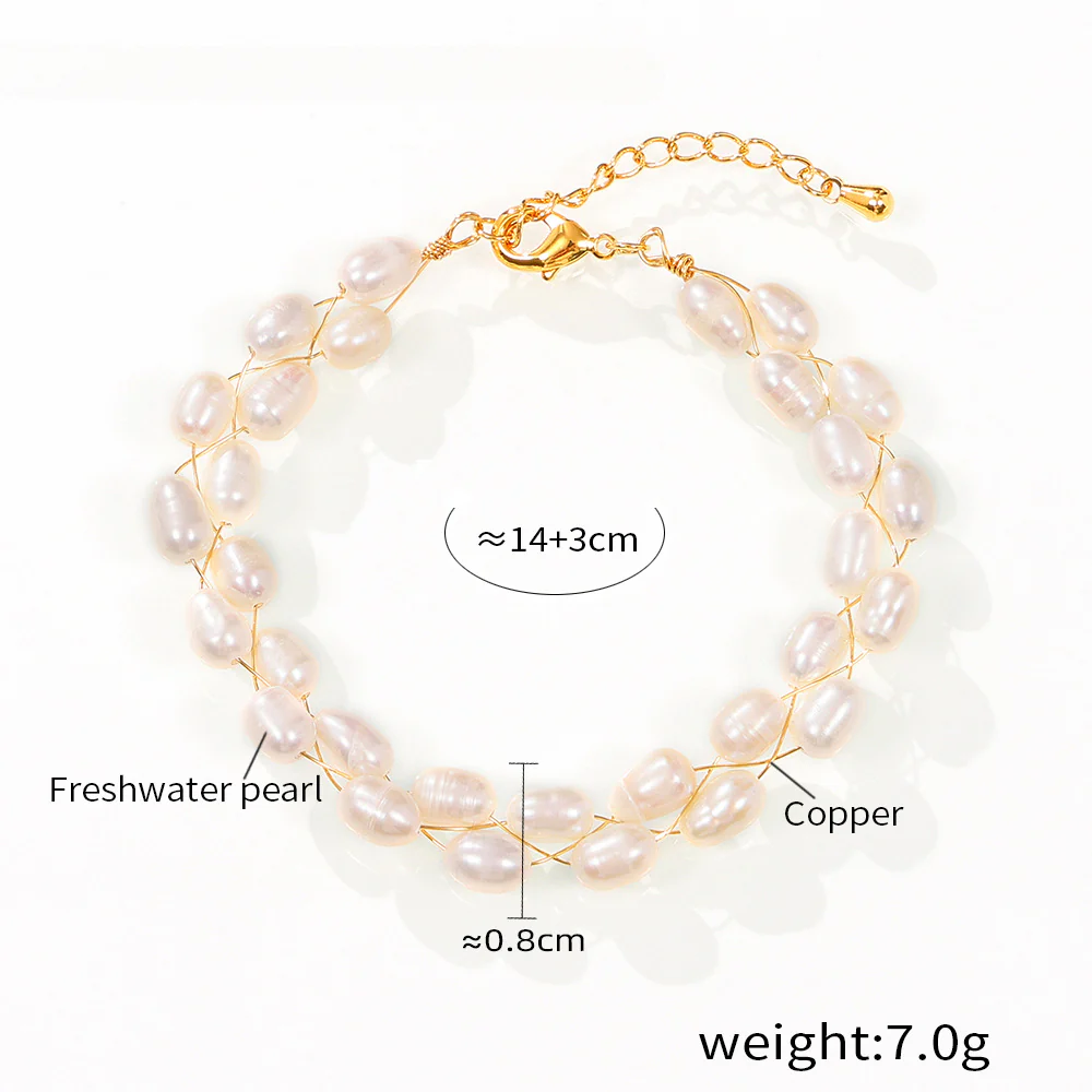 Tassel Bow Pendant Choker Necklace and Woven Bracelet Set