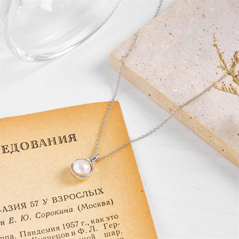 Pearl Enhancer Pendant Pearl Necklace