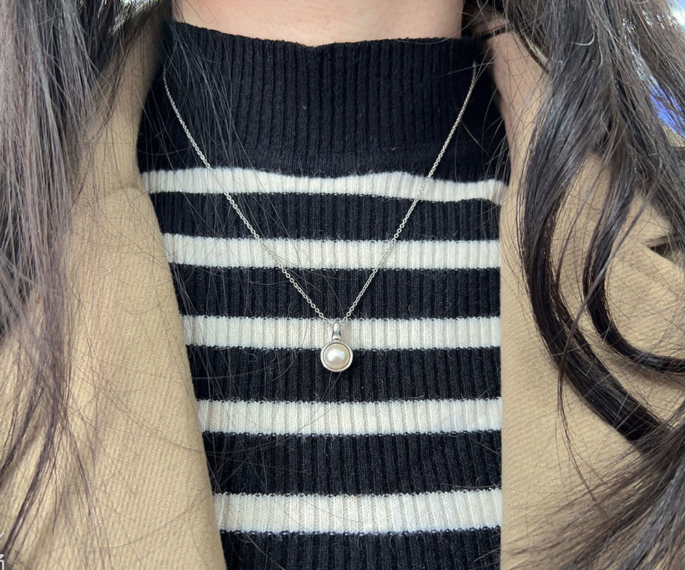 Pearl Enhancer Pendant Pearl Necklace