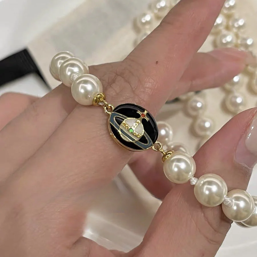 VIVI Enamel Epoxy Saturn Bracelet | Best Replica Jewelry™