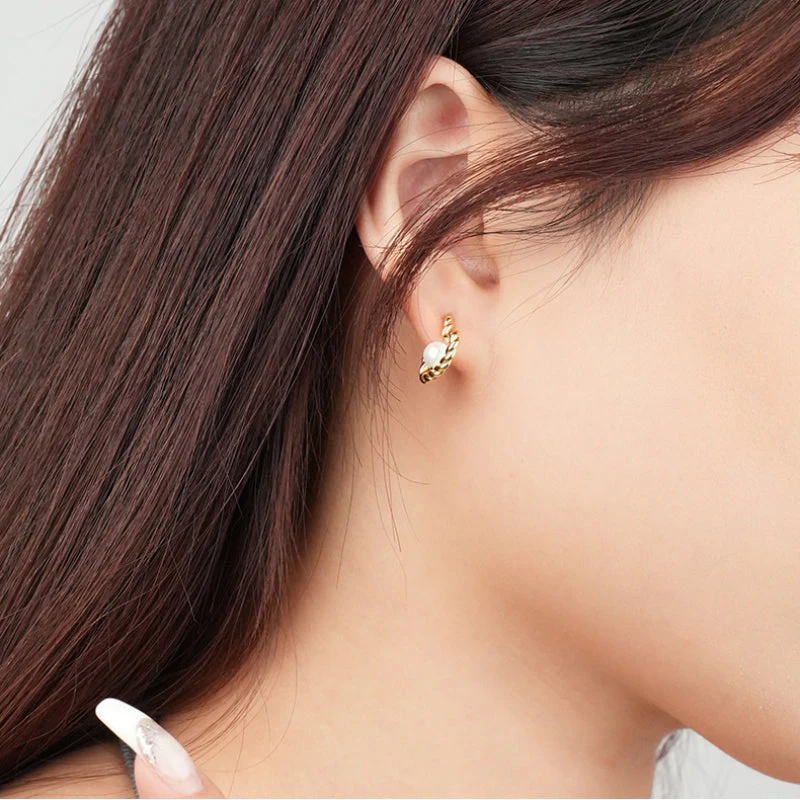 Heart Stud Earrings