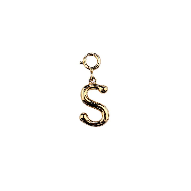 A to Z Gold Initial Pendant Necklace
