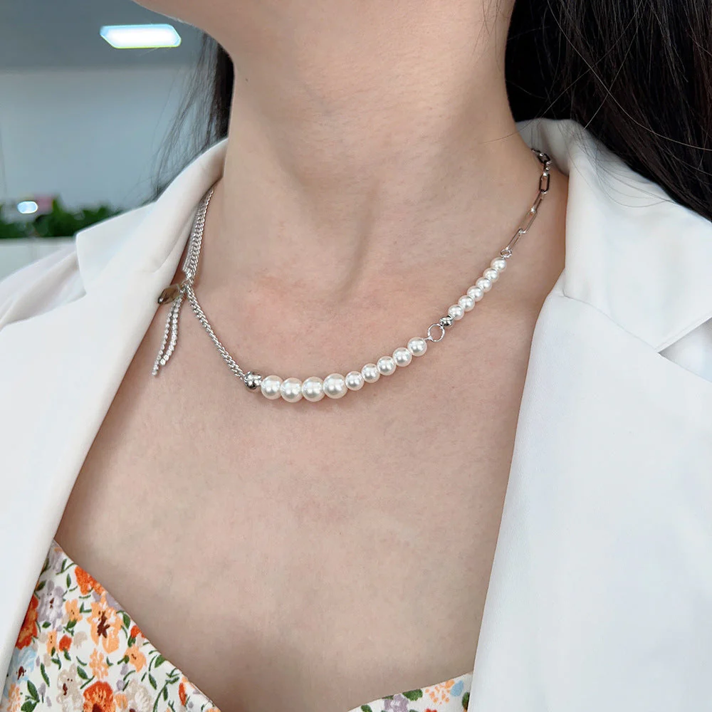 Layered Pearl Necklace
