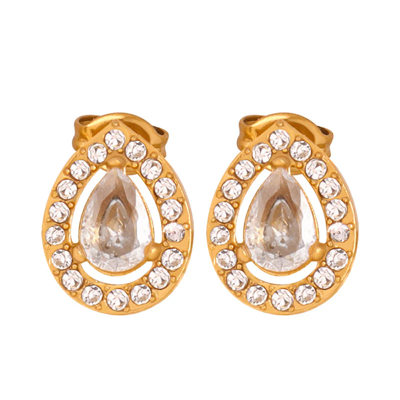 Pearl Necklace and Earring Set