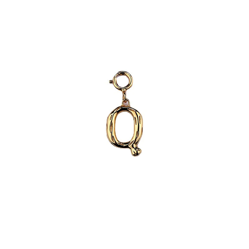 A to Z Gold Initial Pendant Necklace
