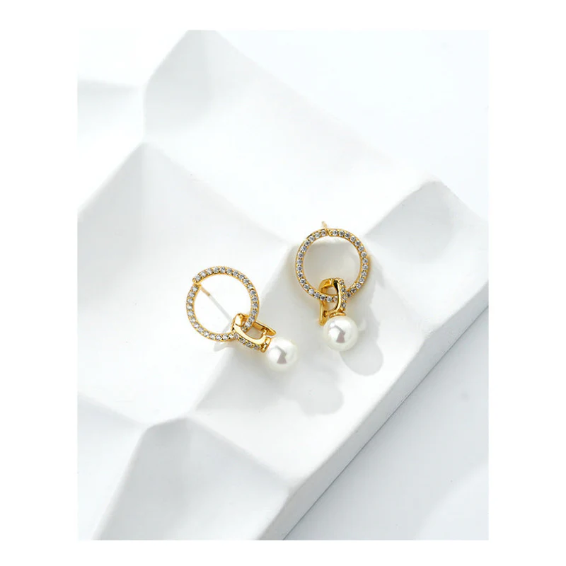 Detachable Dual Purpose Pearl Earrings